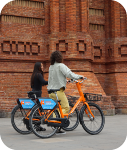 Biking in Barcelona