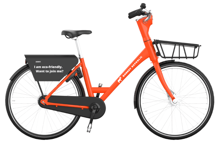 Advertise on thousands of bikes across Europe